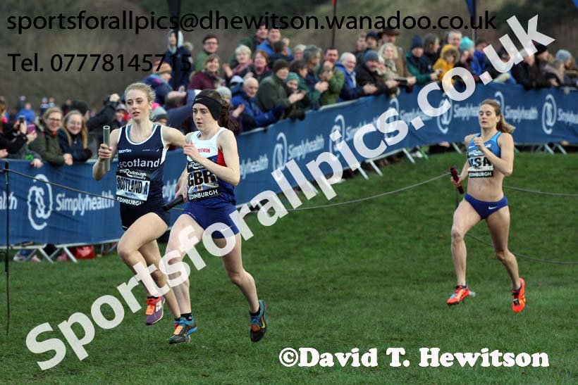Stewart Cup International Relay, 2017 Great Edinburgh Cross Country. Photo: David T. Hewitson/Sports for All PIcs